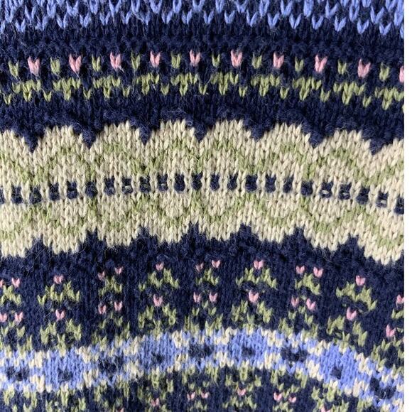 Northern Reflections Vintage Sweater Womens XL Fair Isle Preppy Retro Pullover - Picture 6 of 6
